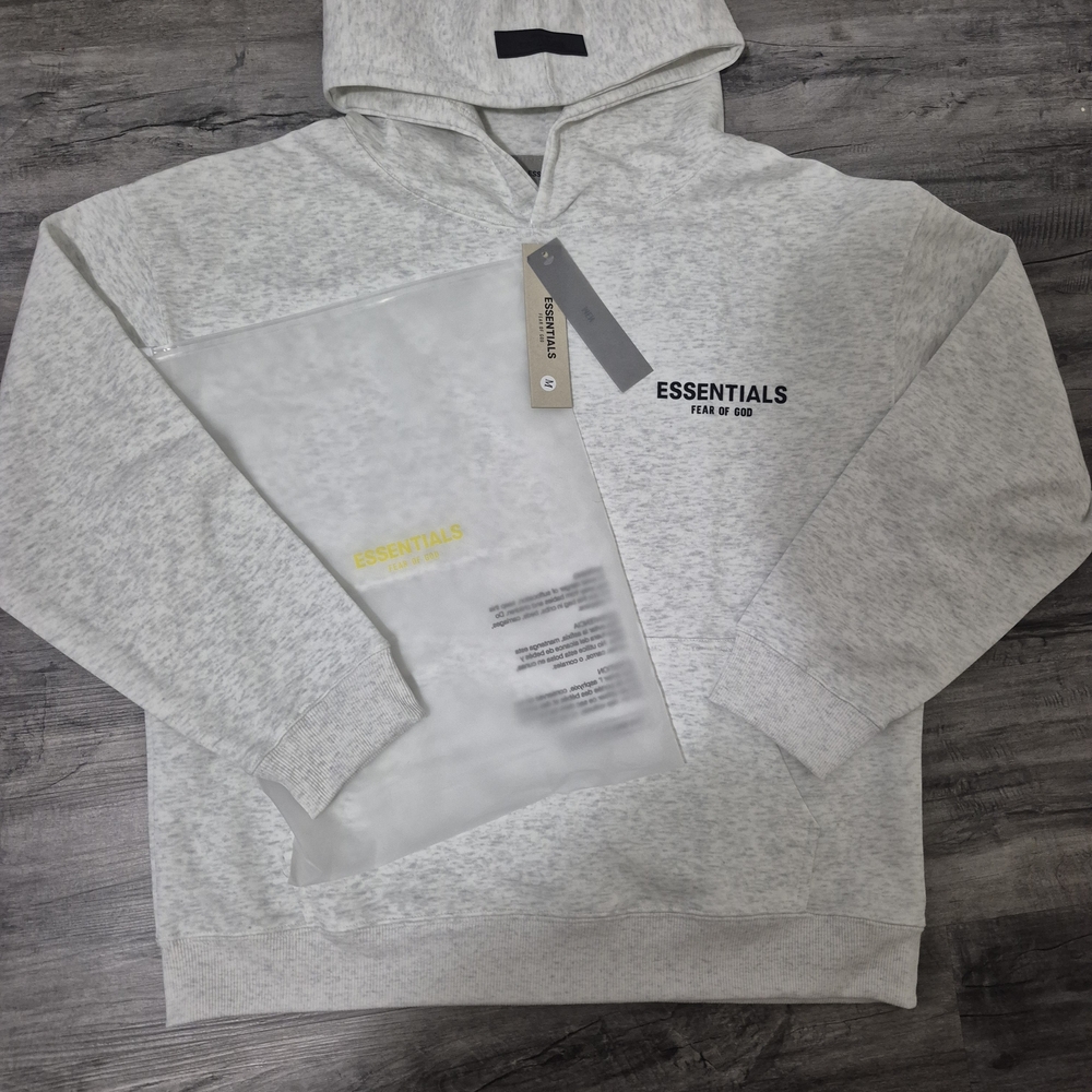 Fear of God Essentials Gray Hoodie